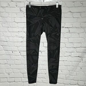 Old Navy Black Geometric Leggings